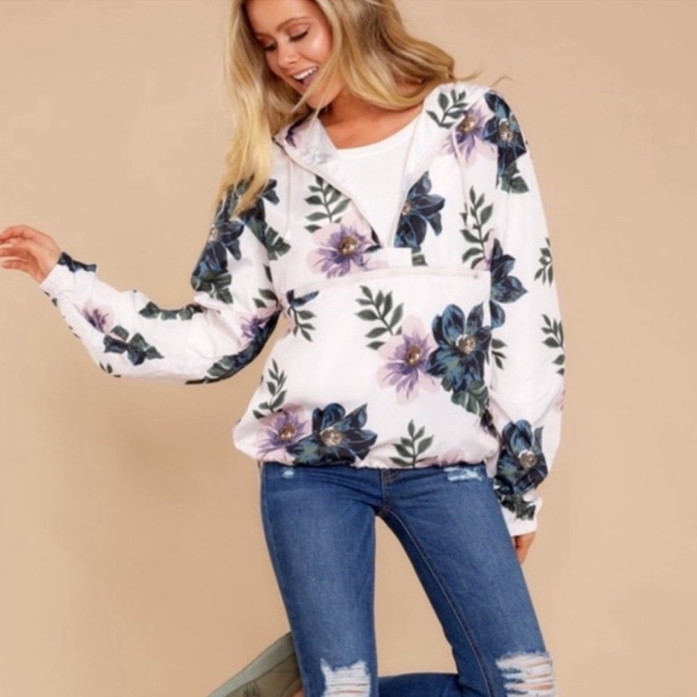Thread + Supply Floral Wind Breaker